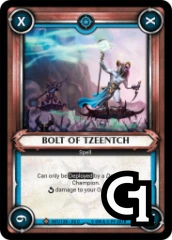 Bolt of Tzeentch - Foil